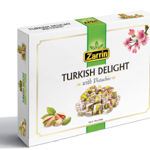Zarrin - Turkish Delight With Pistachio 454g (Case of 12) Shop Offer For Sale