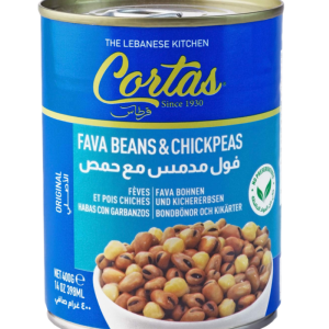 Cortas - Fava Beans with Chickpeas 400g (Case of 24) Reliable