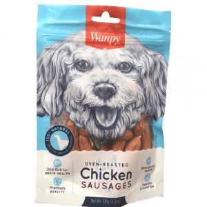 Wanpy Chicken Sausages 100G Discount 2025 Unisex