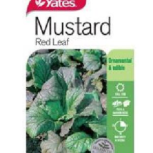 Yates Red Leaf Mustard Seeds (All Year Round) Cheap Sale Reliable