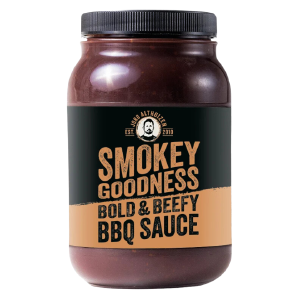 Smokey Goodness Bold & Beefy Premium BBQ Saus 500 ml Discount With Mastercard