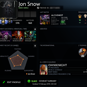 Divine VI | MMR: 5432 / TBD Official Online