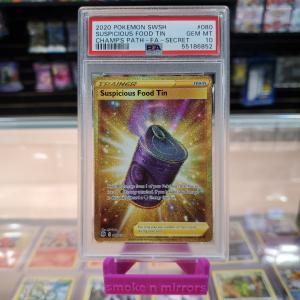 Suspicious Food Tin - Champion's Path Secret Rare: PSA 10 Cheap Sale 100% Guaranteed