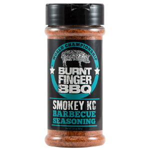 Burnt Finger BBQ Smokey Kansas City All Purpose Rub 5.8oz With Credit Card