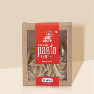 Organic Pasta Penne-200 g - Pure & Sure Cheap Sale Countdown Package
