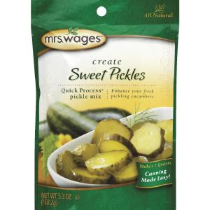 Mrs. Wages Quick Process 5.3 Oz. Sweet Pickling Mix Discount Best Sale