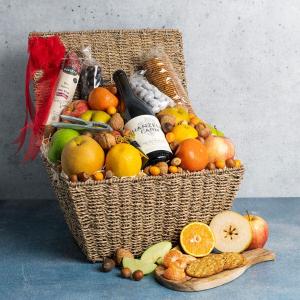 Bountiful Harvest Fruit & Wine Basket Buy Cheap Wide Range Of