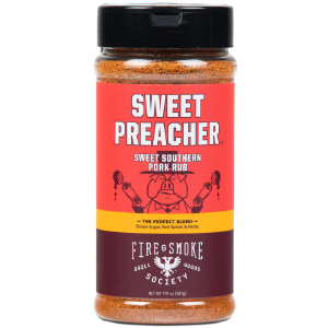 Fire&Smoke Sweet Preacher Sweet Southern Pork Rub 11.9 oz Very Cheap Sale Online
