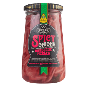 Grate Goods Spicy Onions Barbecue Pickles 325 gram Discount Official Site