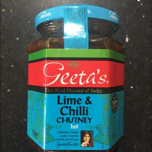 Geetas Premium Lime and Chilli Chutney Outlet Newest