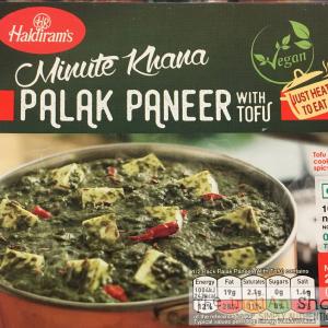 Haldiram Vegan Palak Paneer Fast Delivery Cheap Online