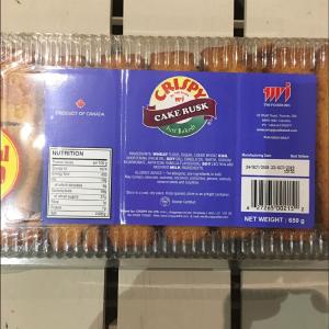 Crispy Cake Rusk Top Quality For Sale