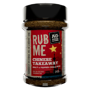 Angus&Oink (Rub Me) Chinese Takeaway Salt & Pepper Chili Rub 200 gram Wholesale Pice Cheap Pice