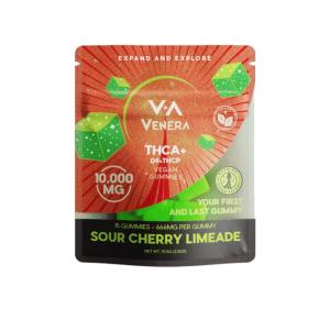 Venera THC-A Sour Cherry Gummies - 10,000mg Buy Cheap Eastbay