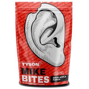 Tyson Delta 8   9 Sour Apple Punch Mike Bites - 500mg Outlet Shop Offer
