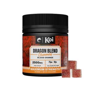 Koi Dragon Blend Blood Orange Gummies - 2500mg For Sale For Sale