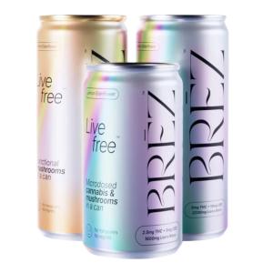 Brez Mushroom Infused Sparkling Beverage Buy Cheap Best Pices