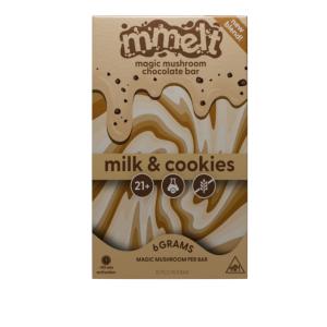 Mmelt Magic Mushroom Milk n Cookies Chocolate Bar  - 6g Outlet Reliable