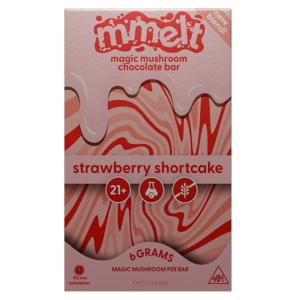 Mmelt Magic Mushroom Strawberry Shortcake Chocolate Bar - 6g Discount Purchase