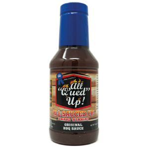 All Q'ued Up! All Sauced Up Original BBQ Sauce 18 oz Cheap Low Cost