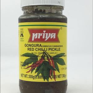 Priya Gongura Red Chilli Pickle Clearance Limited Edition
