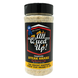 All Q'ued Up! Steak Shake BBQ Rub 13 oz Clearance Latest
