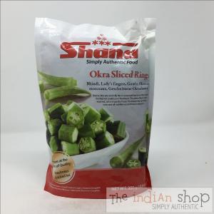 Shana Frozen Sliced Okra Rings Outlet New Arrival