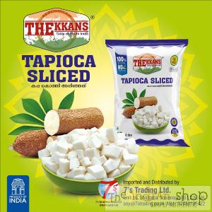 Thekkans Frozen Tapioca Sliced (cassava) Cheap Geniue Stockist