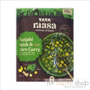 Tata Raasa Punjabi Palak& Sweetcorn Curry RTE 2025 New Sale Online