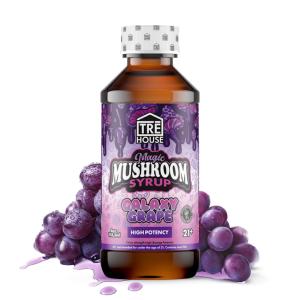 Tre House Magic Mushroom Galaxy Grape Syrup Outlet Amazing Pice