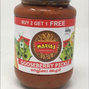 Marias Gooseberry (Nellikai) Pickle For Sale Top Quality