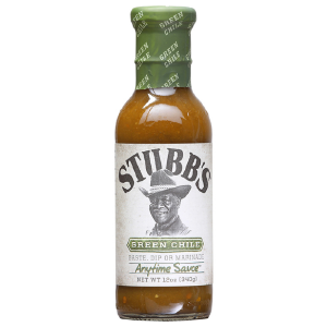 Stubb's Green Chile Anytime Sauce 12oz Free Shipping Release Dates