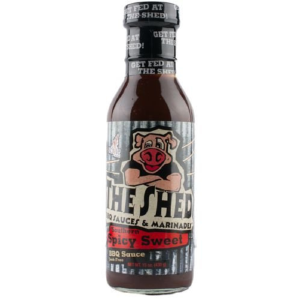 The Shedd Spicy Southern Sweet BBQ Sauce 15oz Fast Delivery Cheap Online
