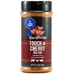 Three Little Pigs Touch of Cherry BBQ Rub  12.25oz Collections Online