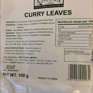 Ashoka Frozen Curry Leaves With Paypal Cheap Pice