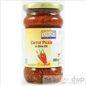 Ashoka Carrot Pickle in Olive Oil Clearance Order