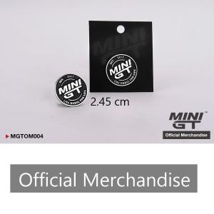 PREORDER MINI GT Round Logo Pin (2.45cm) MGTOM004 (Approx. Release Date : NOV 2023 subject to manufacturer's final decision) Outlet Locations