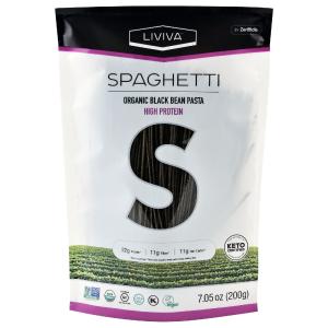Liviva Organic Black Bean Spaghetti Clearance Low Pice Fee Shipping