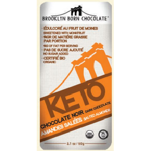 Brooklyn Born Chocolate - Keto Bar - Salted Almonds - 60g The Cheapest Cheap Pice