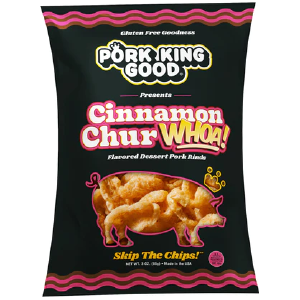 Pork King Good - Dessert Pork Rinds - Cinnamon ChurWhoa - 3 oz bag Clearance Fashionable