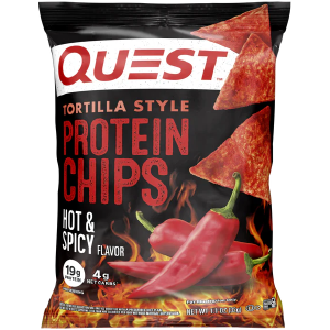 Quest Tortilla Style Protein Chips - Hot & Spicy - 32g New Arrival Cheap Online