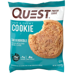 Quest - Soft & Chewy Protein Cookie - Snickerdoodle - 1 Cookie Finishline Sale Online