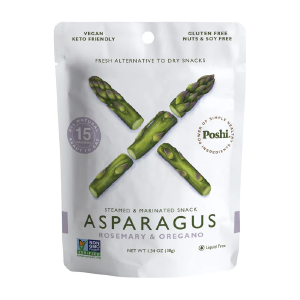 Poshi Veggie Snacks - Asparagus with Rosemary & Oregano - 38g Amazon Cheap Pice