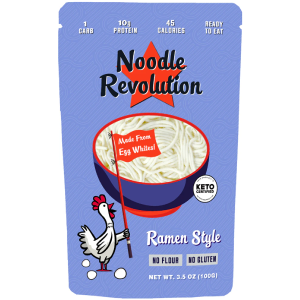 Pure Traditions - Noodle Revolution Keto Egg White Noodles - Ramen - 100g Outlet For You