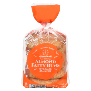 GluteNull - Almond Fatty Keto Buns - 425g Free Shipping Deals