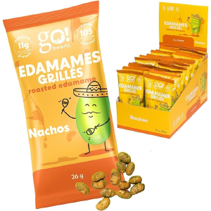 Go Nutrition - GoBeanz Crunchy Roasted Edamame - Nacho - 26g In China Sale Online