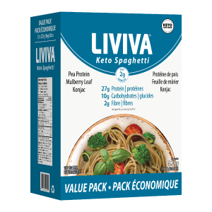 Liviva - Low Carb Keto Pasta - Value Pack of 12 Cheap Pice Top Quality