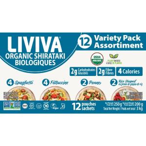 Liviva Organic Shirataki Variety Pack Popular