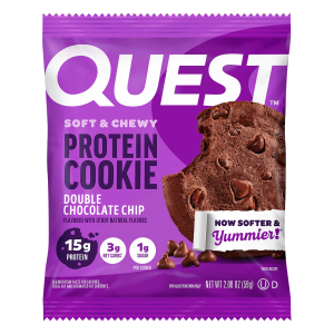 Quest - Soft & Chewy Protein Cookie - Double Chocolate Chip - 1 Cookie Cheap Extremely
