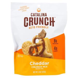 Catalina Crunch - Keto Crunch Mix Snack Mix - Cheddar - 6 oz Shop For